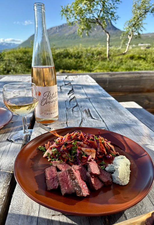 Recept: Rödkålssallad till grillat Renkött