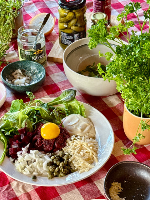 Recept: Råbiff med Reninnanlår