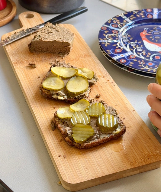 Recept: Ugnsbakad leverpastej på renlever